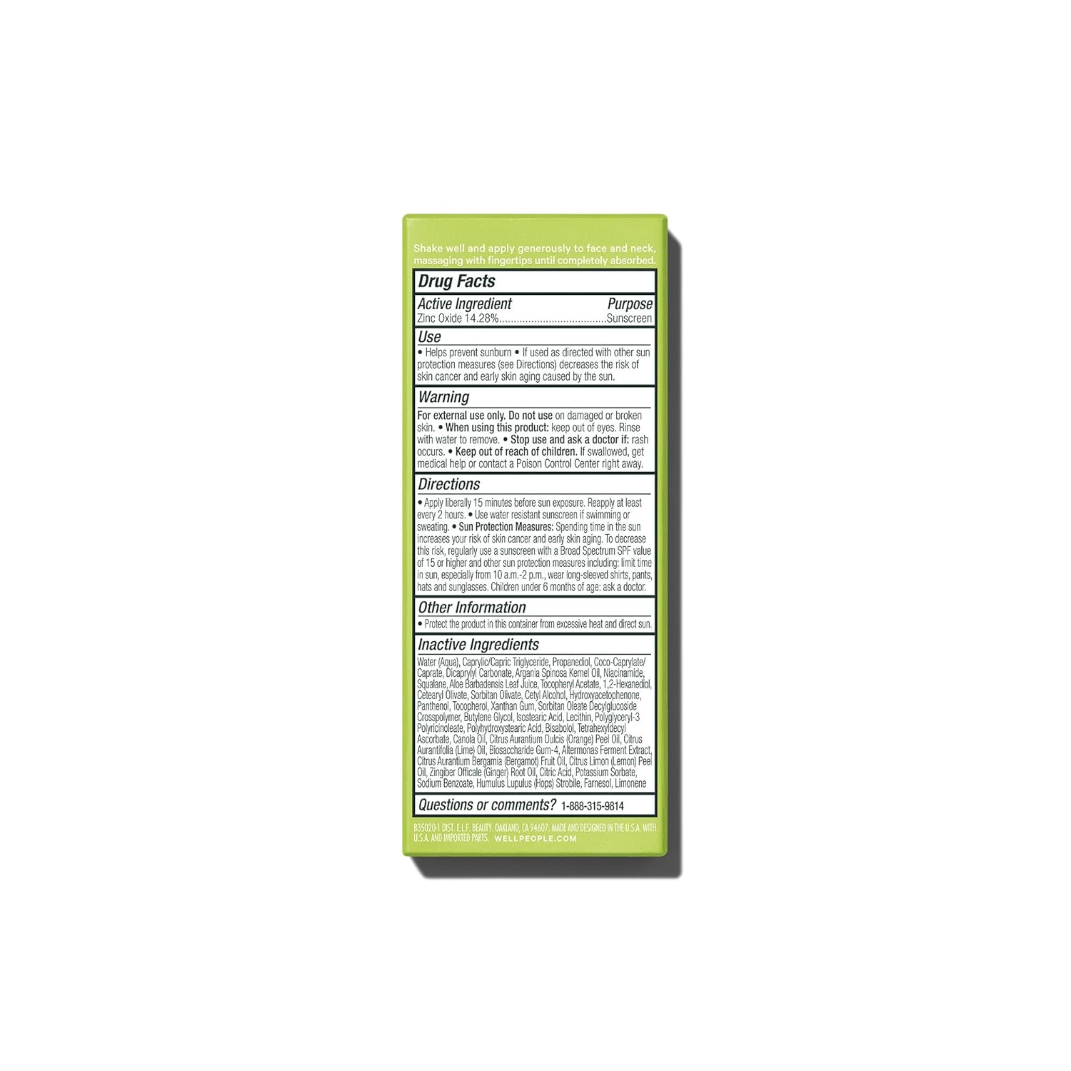 Well People Daygleamer Mineral Sunscreen Serum SPF 34